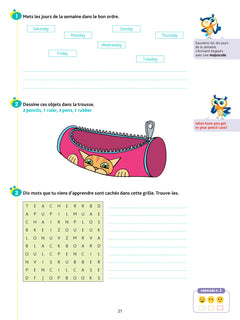 Anglais CM1 - Cahier de soutien nouveau programme