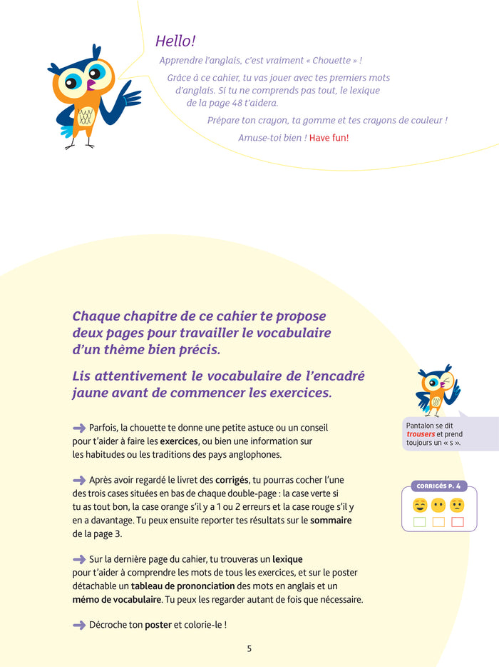 Anglais CE2 - Cahier de soutien nouveau programme