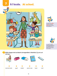 Anglais CE2  - Cahier de soutien nouveau programme
