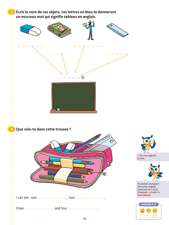 Anglais CE2 - Cahier de soutien nouveau programme