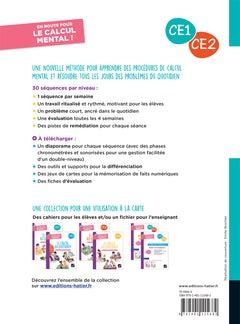 En route pour le calcul mental ! CE - Ed. 2025 - Fichier enseignant