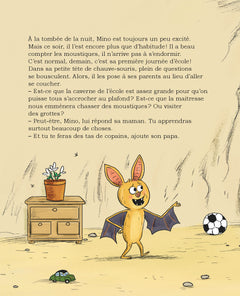 Mino la chauve souris - La bosse de l'école
