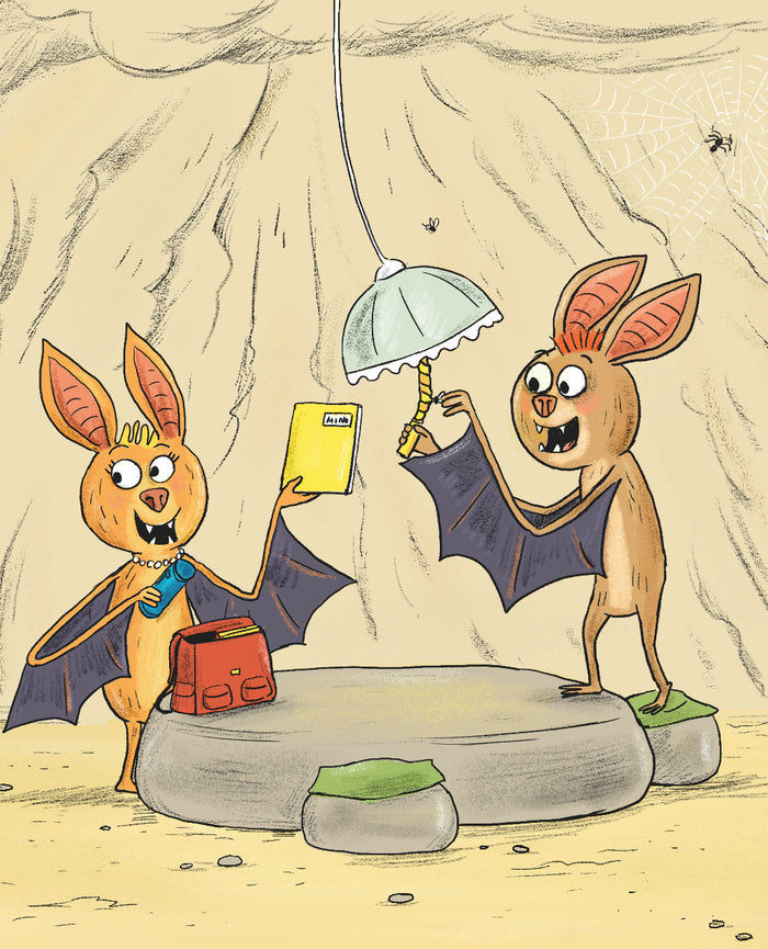 Mino la chauve souris - La bosse de l'école