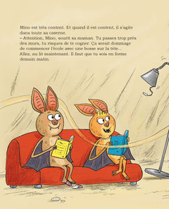 Mino la chauve souris - La bosse de l'école