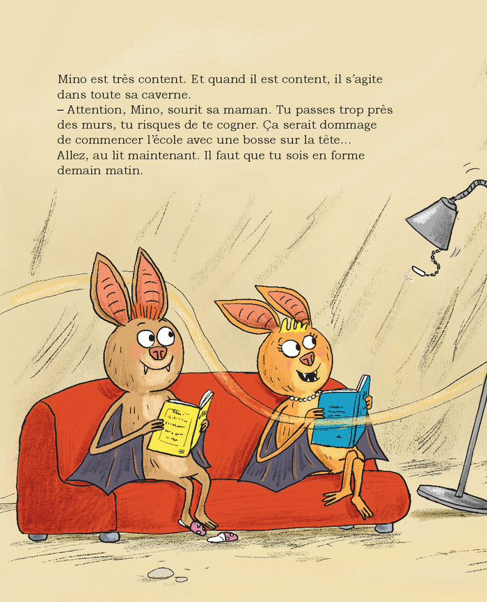 Mino la chauve souris - La bosse de l'école