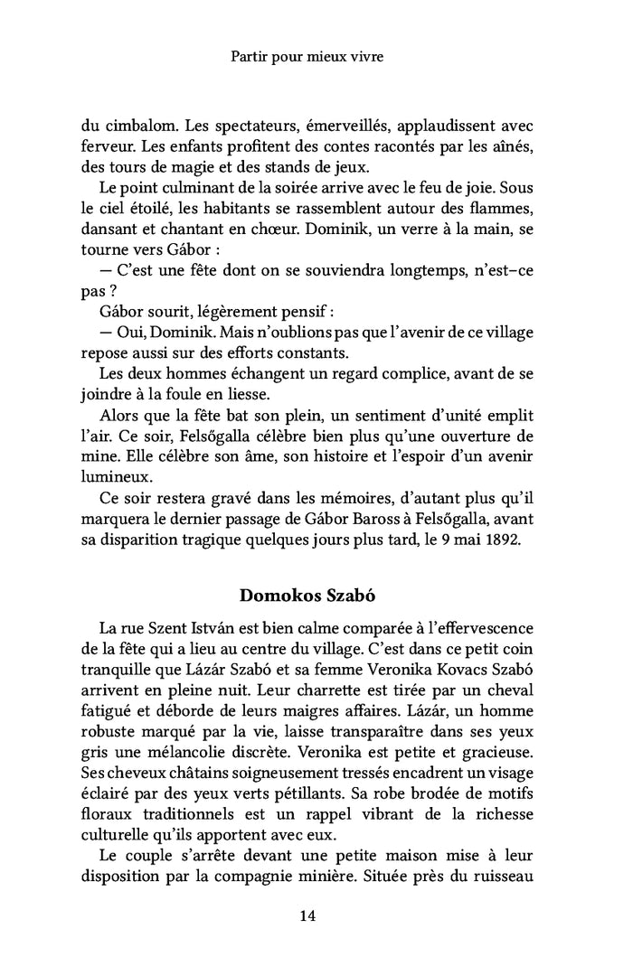 Partir pour mieux vivre