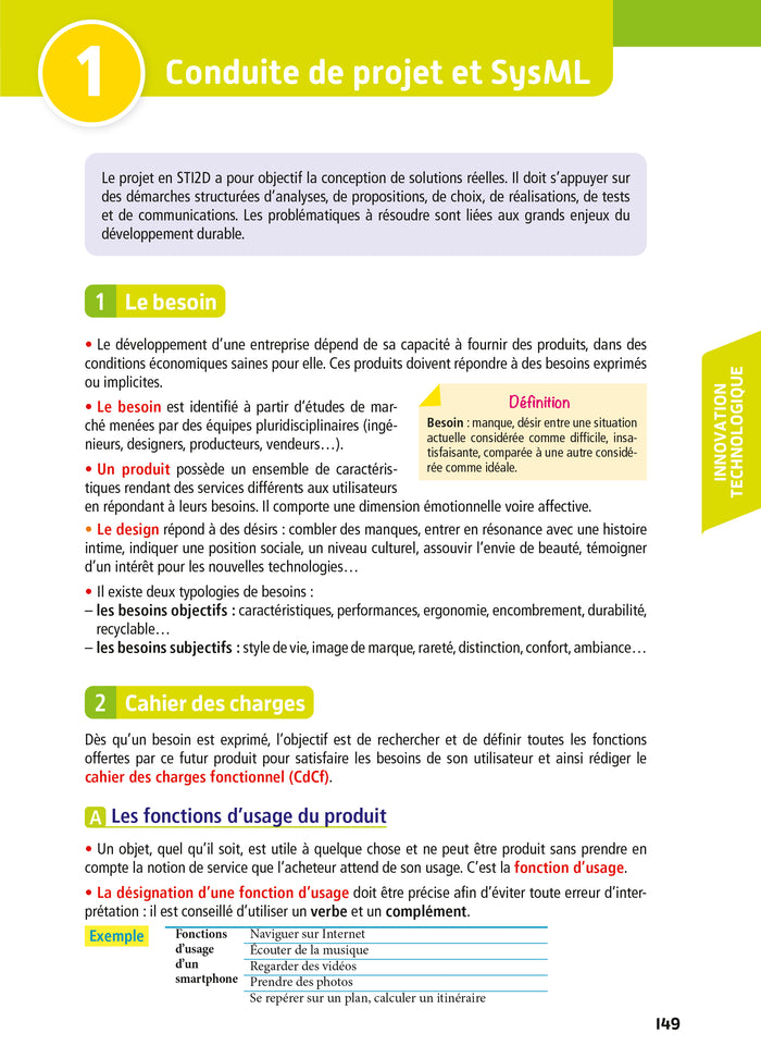 Objectif Bac 2026 - 1re STI2D Toutes les matières