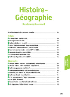 Objectif BAC 2026 - Toutes les matières Tle Spé Maths-Physique-chimie - SVT + enseignements communs