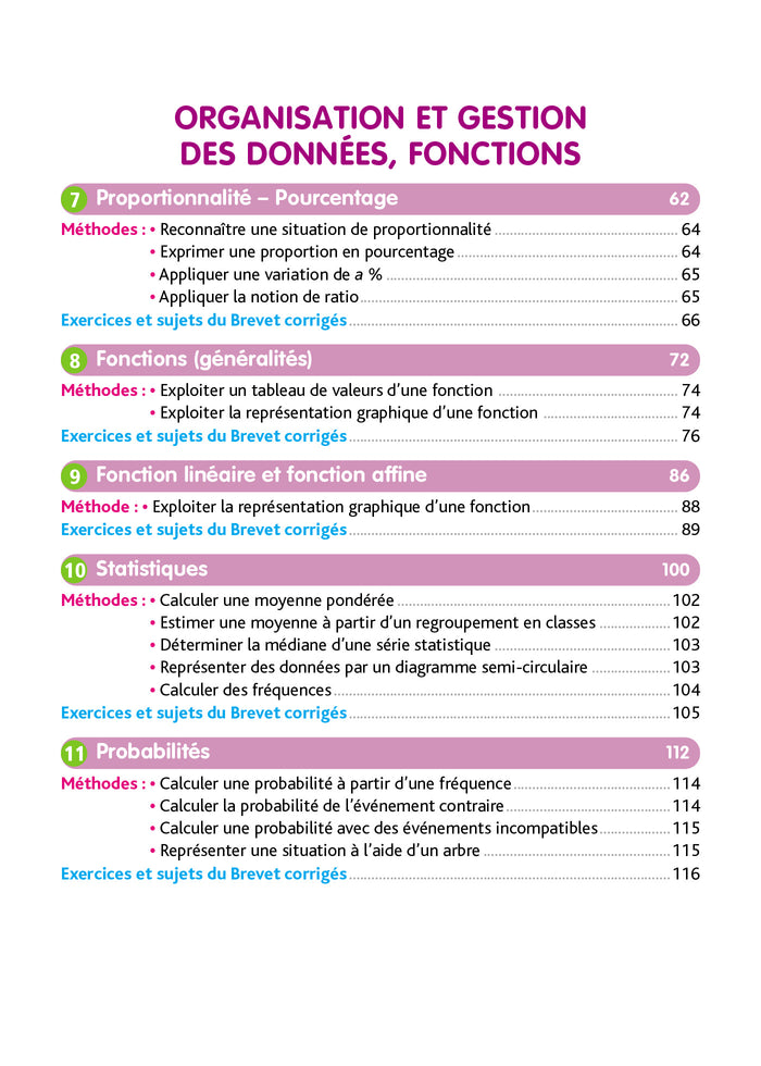 Objectif Brevet - Maths 3e