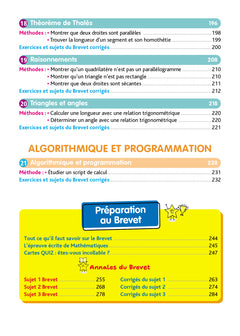 Objectif Brevet - Maths 3e