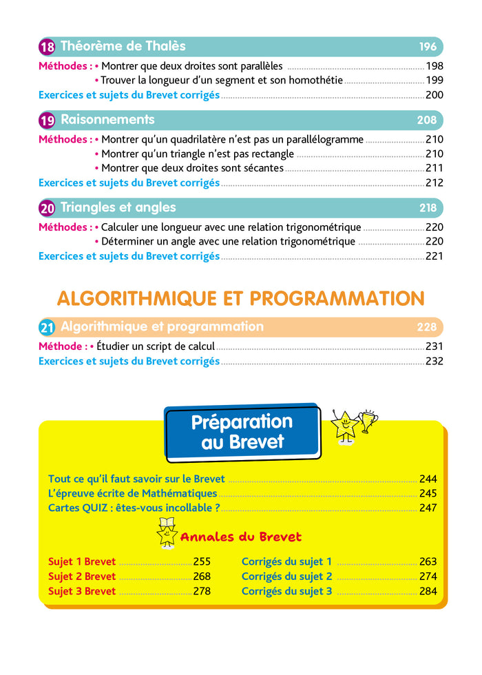 Objectif Brevet - Maths 3e