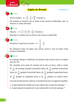 Objectif Brevet - Maths 3e