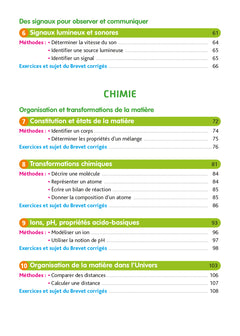 Objectif Brevet - Sciences 3e
