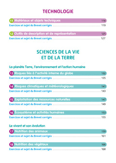 Objectif Brevet - Sciences 3e