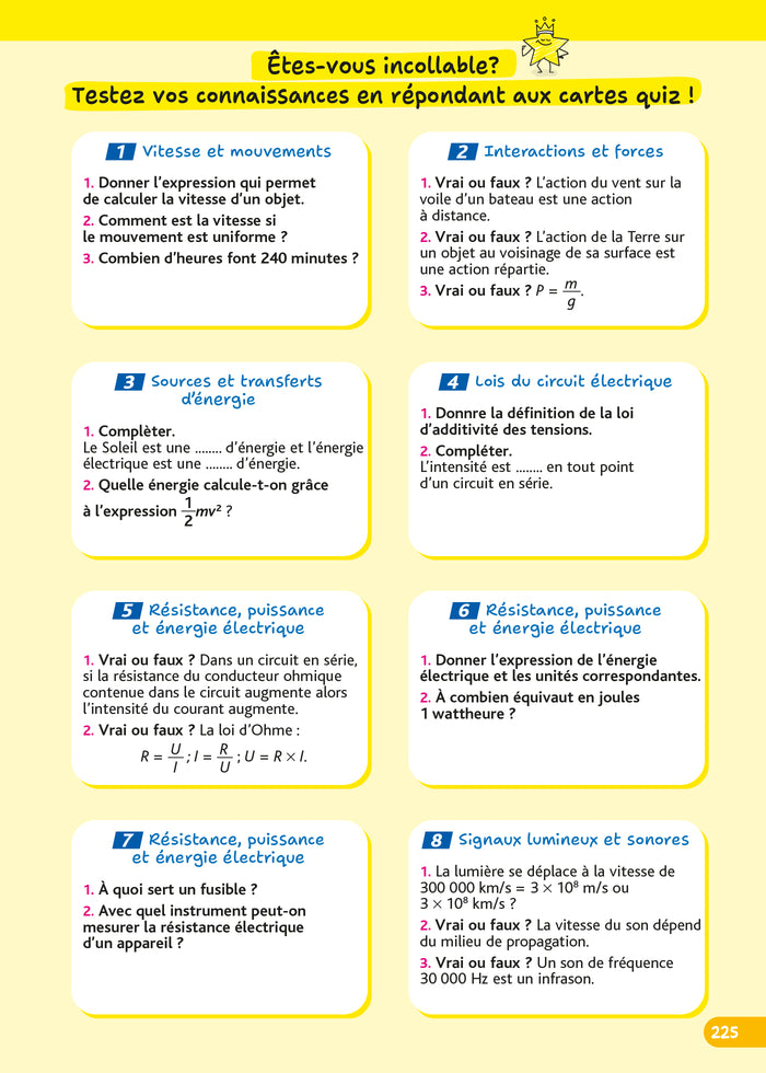 Objectif Brevet - Sciences 3e