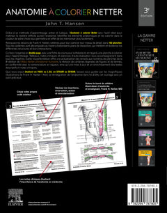 Anatomie à colorier Netter