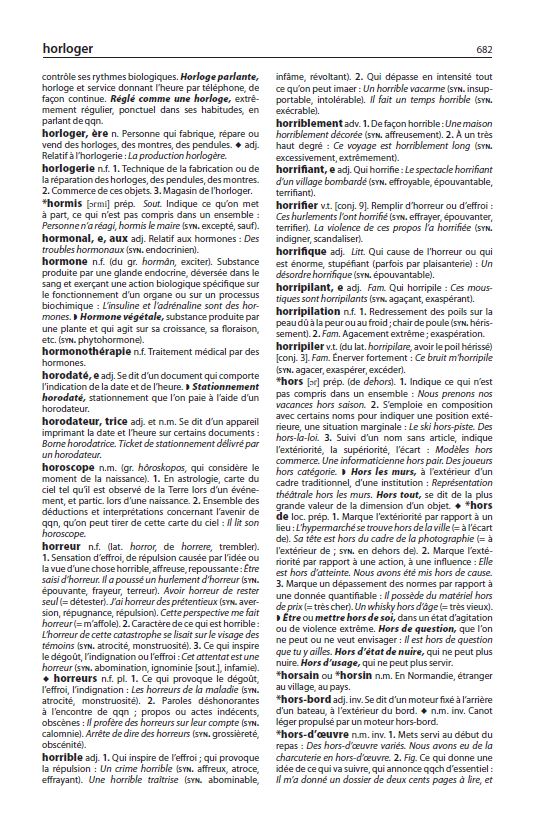 Dictionnaire Larousse Maxipoche 2026