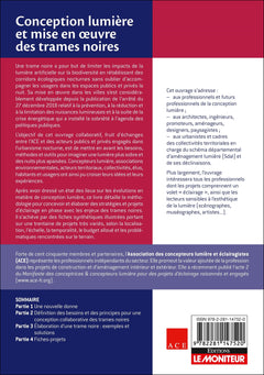 Conception lumière et mise en oeuvre des trames noires