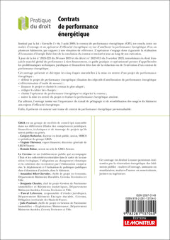 Contrats de performance énergétique