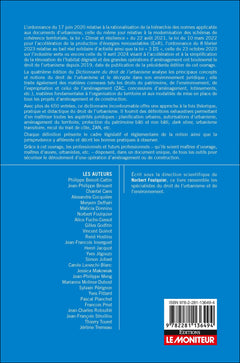 Dictionnaire du droit de l'urbanisme