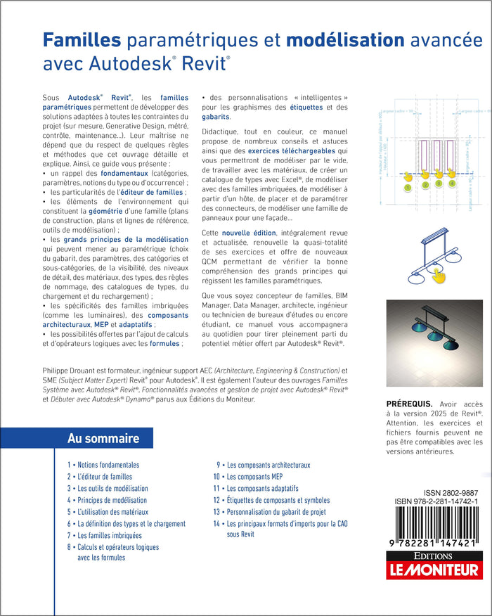 Familles paramétriques et modélisation avancée avec Autodesk Revit