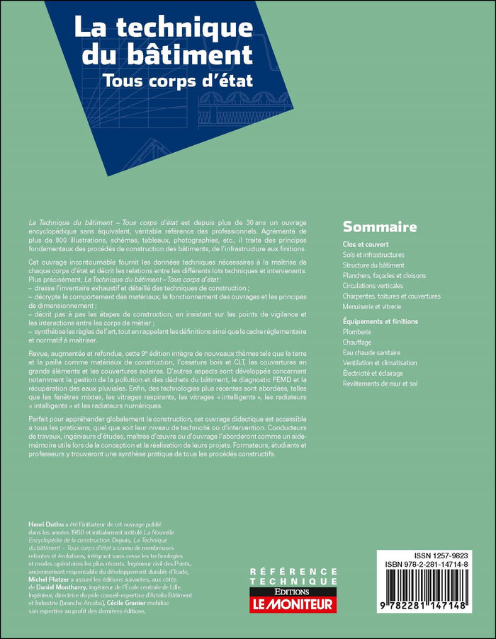 La technique du bâtiment - Tous corps d'état
