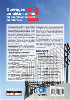 Ouvrages en béton armé : du dimensionnement au chantier - Tome 2 : éléments structurels spécifiques