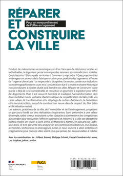 Réparer et construire la ville