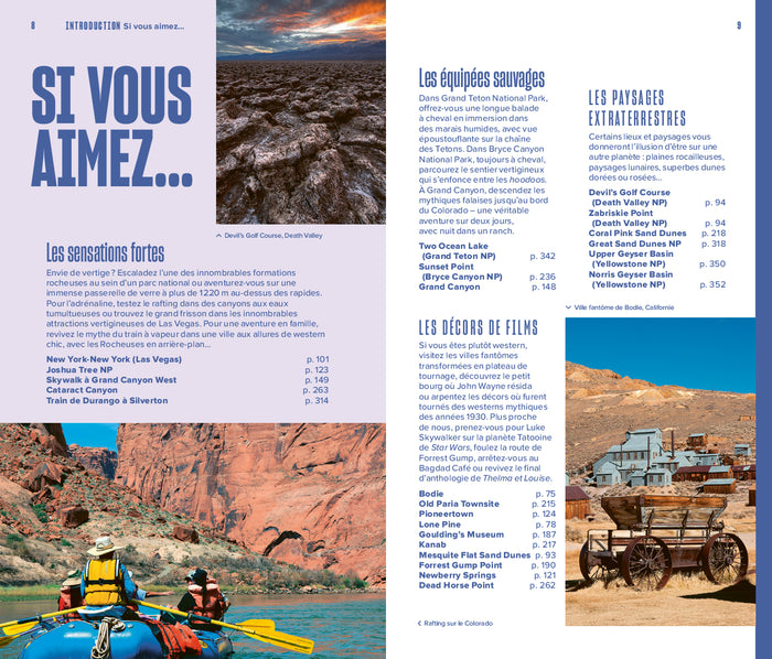Ouest américain Guide Evasion