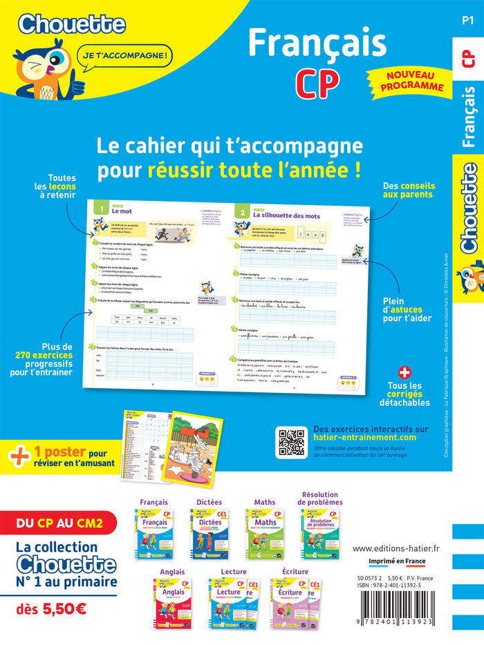 Français CP - Cahier de soutien nouveau programme