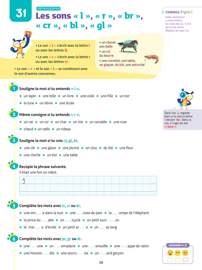 Français CP - Cahier de soutien nouveau programme