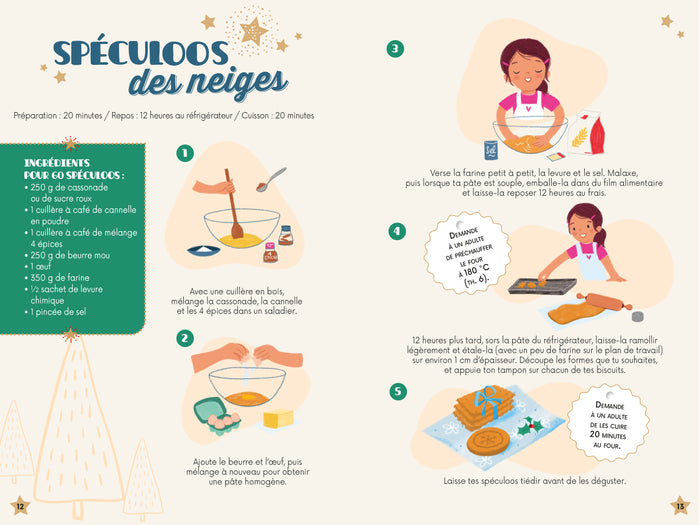 Petits biscuits de Noël - coffret avec accessoires