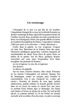 Les cris du passé