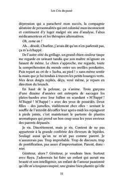 Les cris du passé