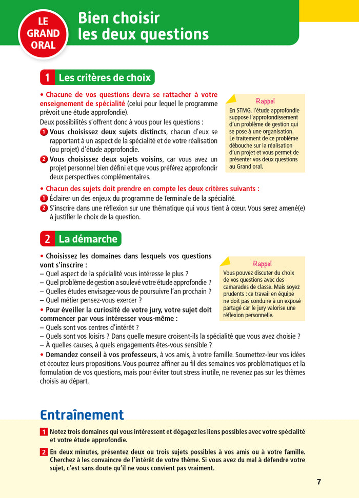 Objectif Bac 2026 - Terminale STMG