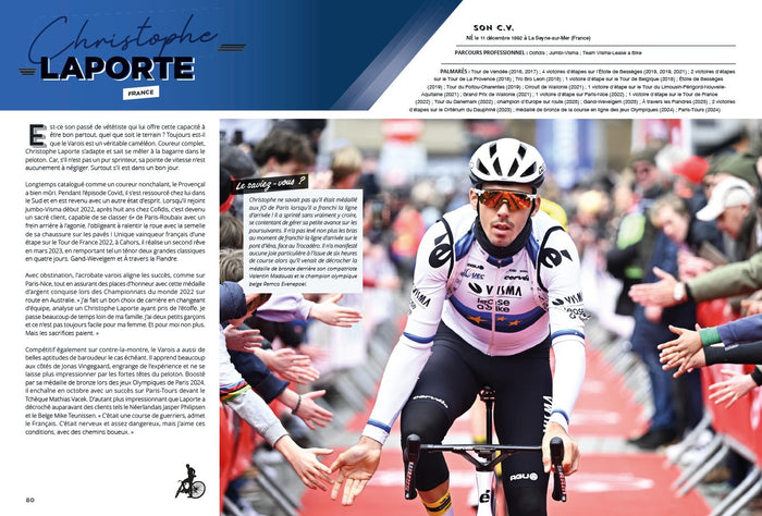 Les étoiles du cyclisme