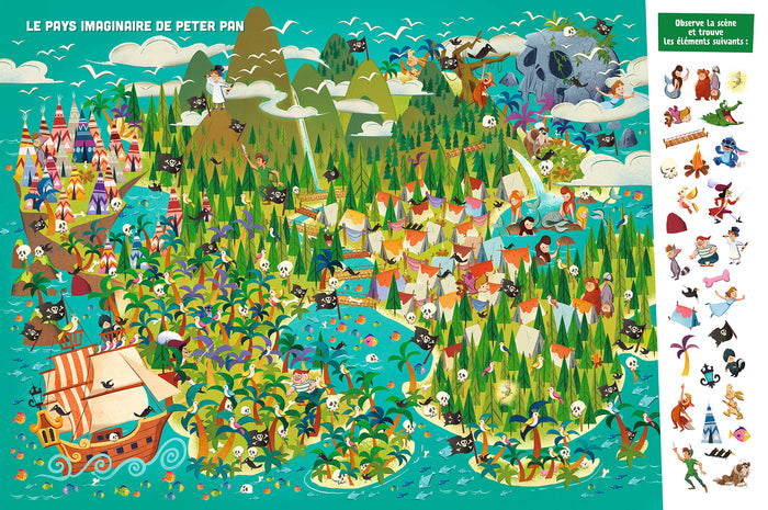 STITCH - Le Très Grand Cherche et Trouve - Stitch à travers les mondes - Disney