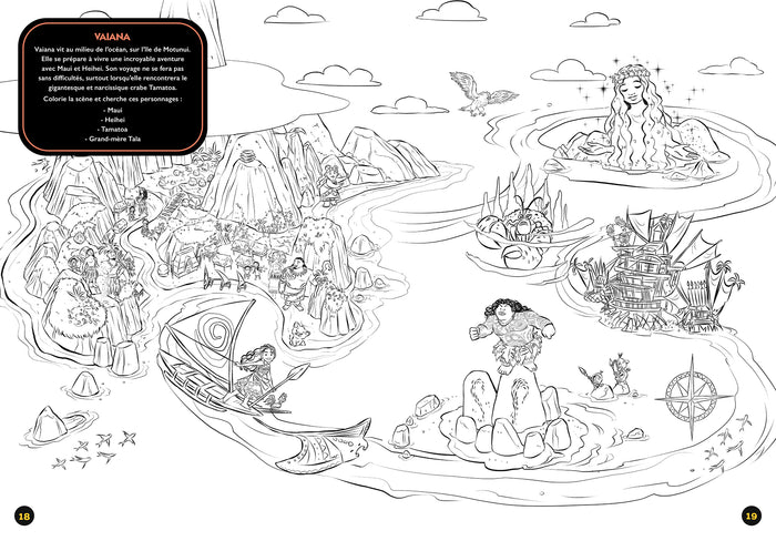 DISNEY - Où se cachent les héros ? - Jeux + Cherche et trouve