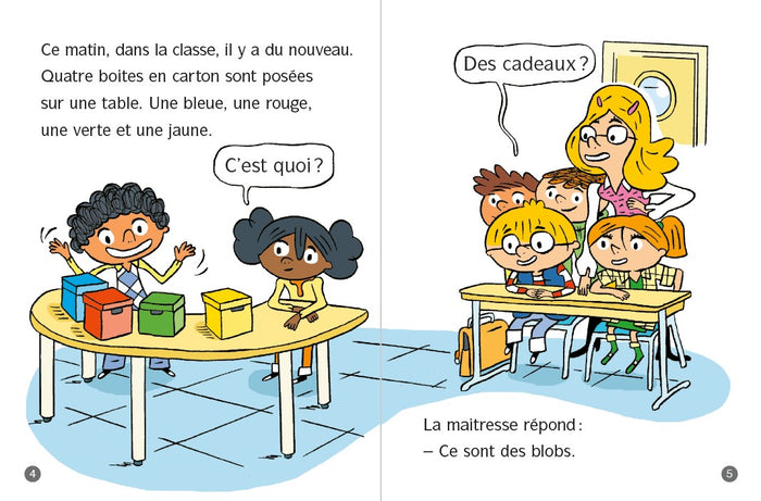 Frissons au CP : Le grand méchant blob !