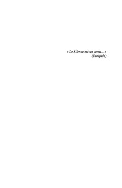Des mots pour le silence