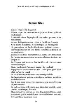 Je ne sais pas où je suis car je ne sais pas qui je suis