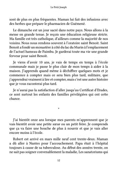 Le petit Joseph