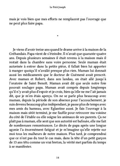 Le petit Joseph