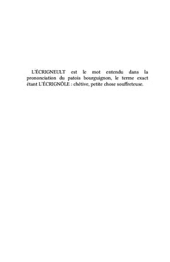 L'écrigneult