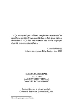 La Dame au saxophone