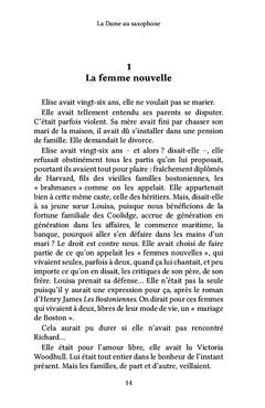 La Dame au saxophone