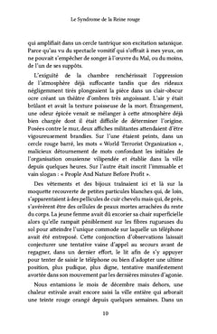 Le Syndrome de la Reine rouge
