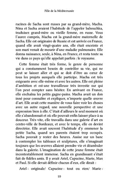 Fille de la Méditerranée
