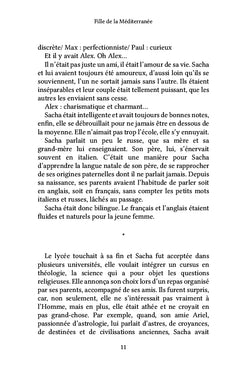 Fille de la Méditerranée