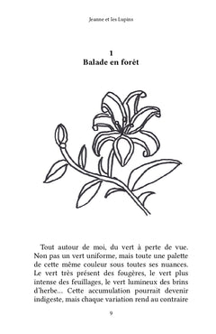 Jeanne et les Lupins